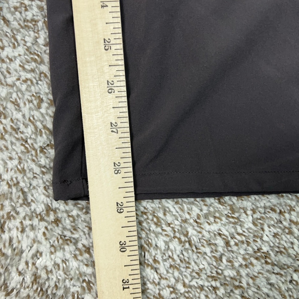 Athleta Jumpsuit Womens 10 Gray Brooklyn Utility Wide Leg Zip Pockets Travel - Picture 11 of 16
